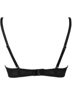 Dámská sexy podprsenka V-9881 Černá s červenou - Axami