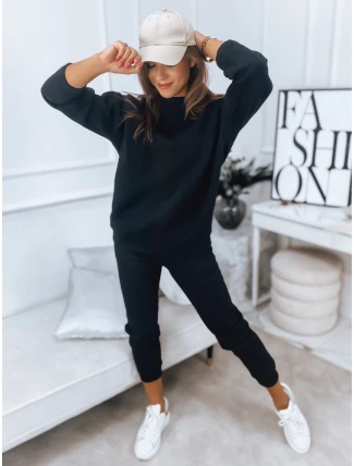 Dámská tepláková souprava ARIELLA PREMIUM černá FashionStreet AY0731 Dámská tepláková souprava ARIELLA PREMIUM černá FashionStreet AY0731