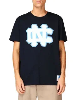 Mitchell & Ness NCAA University Of North Carolina Velké tričko s logem M BMTRINTL1272-UNCNAVY T-Shirt