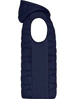 Daiber JN 1328 Pánská strečová fleecová vesta 02.1328 navy/navy