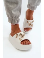 Pantofle 4AX-15 bílé - Step in style