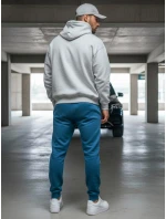 Modré pánské tepláky FashionStreet UX3632