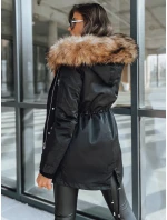 Dámská zimní bunda parka GARNET černá FashionStreet TY3947 Dámská zimní bunda parka GARNET černá FashionStreet TY3947