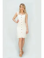 Vyšívané šaty na ramínkách (583ART)