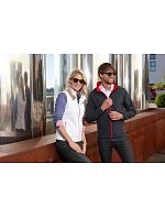 Daiber JN 1127 Dámská 2-vrstvá promo softshellová vesta 02.1127 iron grey/red Daiber JN 1127 Dámská 2-vrstvá promo softshellová vesta 02.1127 iron grey/red