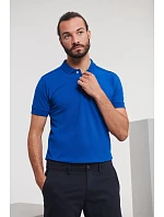 Russell Athletic 566M Pánské elastické piqué polo 10.566M white Russell Athletic 566M Pánské elastické piqué polo 10.566M white