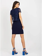 Dámské šaty LK SK 509281.36X tmavě modré - FPrice