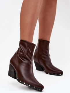 Boty na podpatku model 217498 Step in style