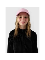 Dívčí velurová mikina s kapucí 4F Junior 4FJWAW24TSWSF1217-20S Dívčí velurová mikina s kapucí 4F Junior 4FJWAW24TSWSF1217-20S