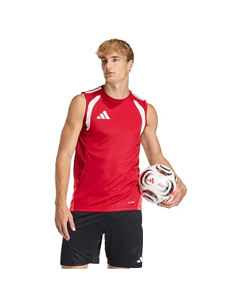 Pánské tričko adidas Tiro 26 Competition Sleeveless Jersey červené KA7610 pánské