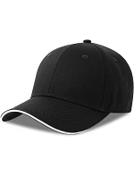 Atlantis Headwear Sport Sandwich-S 6 panelová sandwich kšiltovka 33.0275 black