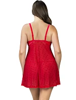 Svůdný set Parfait P5818 32 DD Červená