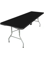 CATERING TABLE FOLDING IN CASE 240x74x74CM 150KG BLACK