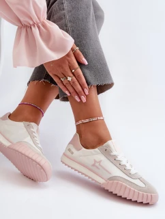 Nízké dámské tenisky Big Star NN274868 růžové