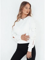 RILON dámský svetr bílý FashionStreet MY2298