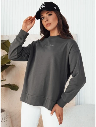 Dámská grafitová mikina ERIAN FashionStreet BY1276