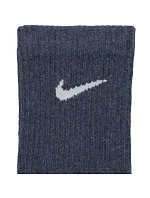 Nike Everyday Plus Cushioned ponožky 3 páry tmavě šedé, béžové, světle šedé SX6888 901