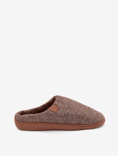 Pánské hnědé pantofle Serevan