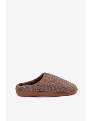 Pánské hnědé pantofle Serevan
