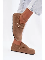 Dámské polobotky 9731 Ismora hnědé - Sweet Shoes