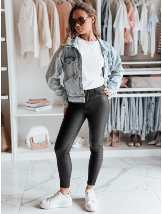 BLACKVIBE dámské kalhoty černé FashionStreet UY2253