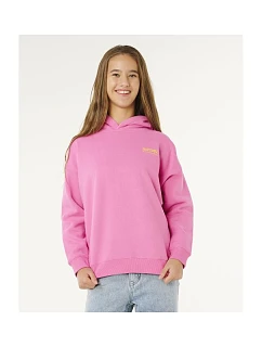 Dívčí mikina RIP CURL Surf Puff Hood-Girl, růžová