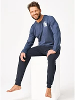 Pyžamo Key MNS 614 B26 dlouhé rukávy, velikosti M–2XL Pyžamo Key MNS 614 B26 dlouhé rukávy, velikosti M–2XL