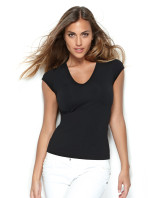Triko dámské bezešvé T-shirt Dallas Intimidea Barva: Černá, Velikost: LXL