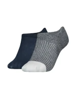 Dámské ponožky Footie 2P RIB MOUL 701222652002 - Tommy Hilfiger