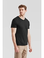 Fruit of the Loom Iconic 150 V-Neck T Tričko s výstřihem do V 16.1442 heather grey