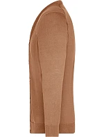 Daiber JN 661 Pánský pletený cardigan s výstřihem do V 02.0661 camel Daiber JN 661 Pánský pletený cardigan s výstřihem do V 02.0661 camel