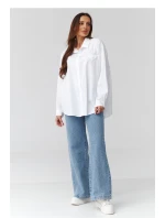 Košile s dlouhým rukávem  model 224103 Makadamia