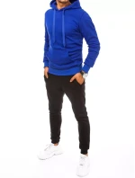 FashionStreet pánská modročerná tepláková souprava AX0629