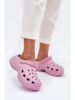 Dámské Plážové Sandály Na Masivní Podešvi Big Star RR274A120 Růžové