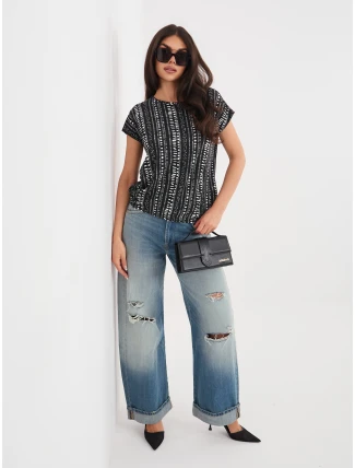 Tričko D12110M02646F černé