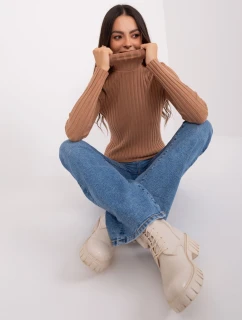 Jumper PM SW 1087.09 světle hnědý