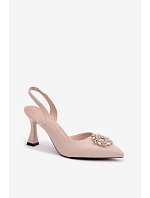 Sandály na podpatku  model 226502 Step in style