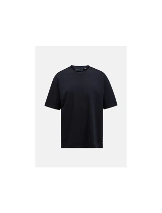 Tričko PEAK PERFORMANCE M Heavy Cotton Tee, černé Tričko PEAK PERFORMANCE M Heavy Cotton Tee, černé