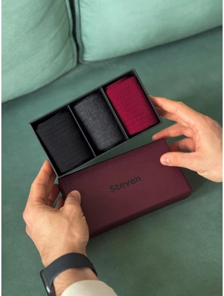 Ponožky Steven art.175/3 Pánské ponožky Boxy A'3 41-46