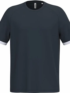 Kariban ProAct PA 4045 Unisex kontrastní sportovní tričko 20.4045 navy/white