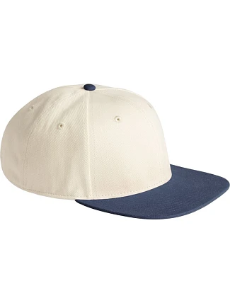 Beechfield B 662 6 panelová kontrastní kšiltovka 53.0662 natural/navy