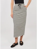 Sukně D12127M50254A světle béžová Sukně D12127M50254A světle béžová