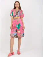 Šaty DHJ SK 15817.32 růžová Šaty DHJ SK 15817.32 růžová