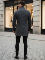 Pánský šedý kabát FashionStreet CX0441