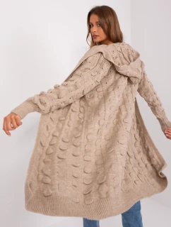 Cardigan BA SW 8026.93P tmavě lila