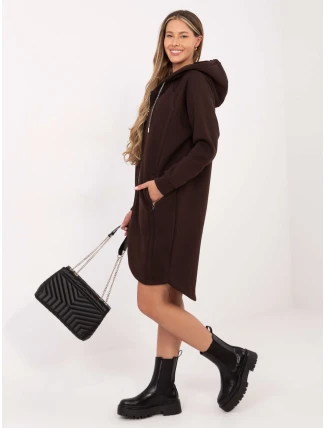 RV BL mikina A1027.79 tmavě hnědá