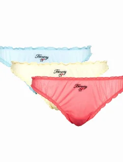 Dámské kalhotky Ruffle 3Pack UW0UW04573-0TZ - Tommy Hilfiger