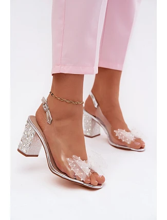 Sandály na podpatku model 229719 Step in style Sandály na podpatku model 229719 Step in style