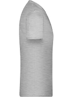Daiber 8002 Pánské tričko z bio bavlny 02.8002 grey heather Daiber 8002 Pánské tričko z bio bavlny 02.8002 grey heather