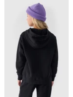 Dívčí Nepochybná Mikina S Kapucí Hladká Černá 4F 4FJWMM00TSWSF1316-20S Dívčí Nepochybná Mikina S Kapucí Hladká Černá 4F 4FJWMM00TSWSF1316-20S